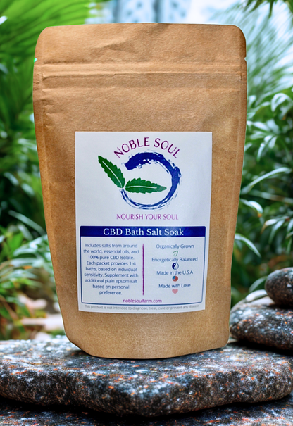 CBD Bath Salt Soak